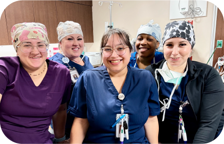 Surgical technologists team